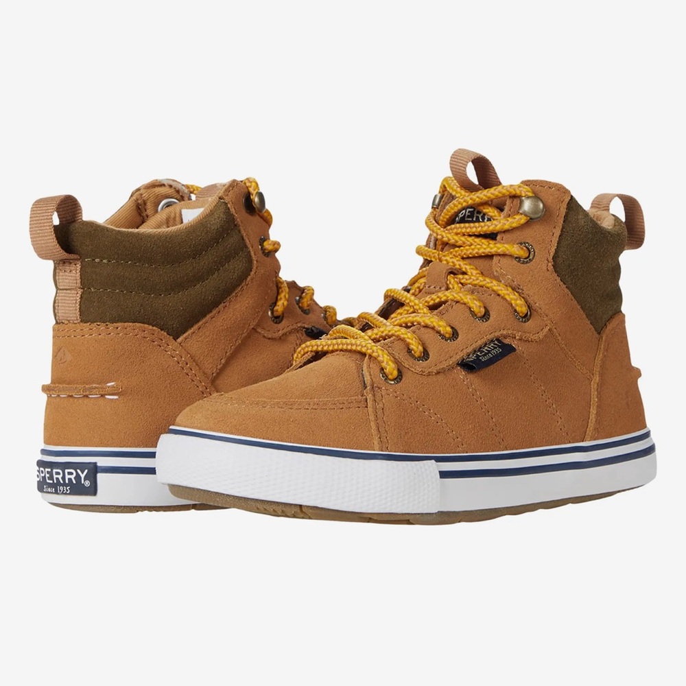 NWOT Sperry Kid's Striper Storm Hi Sneaker, size 6.5